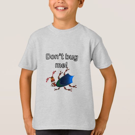 Ugly Bug - Kinderen Basic T-Shirt (Voorkant)