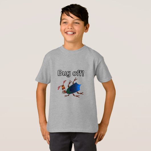 Ugly Bug - Kinderen Basic T-Shirt (Voorkant volledig)