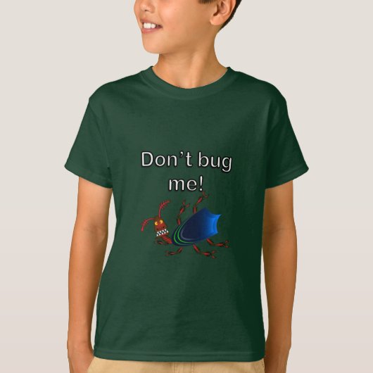 Ugly Bug - Kinderen Basic T-Shirt (Voorkant)