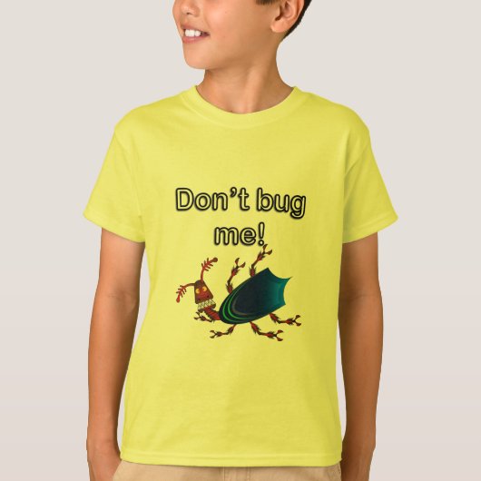 Ugly Bug - Kinderen Basic T-Shirt (Voorkant)
