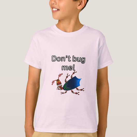 Ugly Bug - Kinderen Basic T-Shirt (Voorkant)