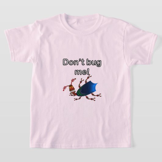 Ugly Bug - Kinderen Basic T-Shirt (Laagn)