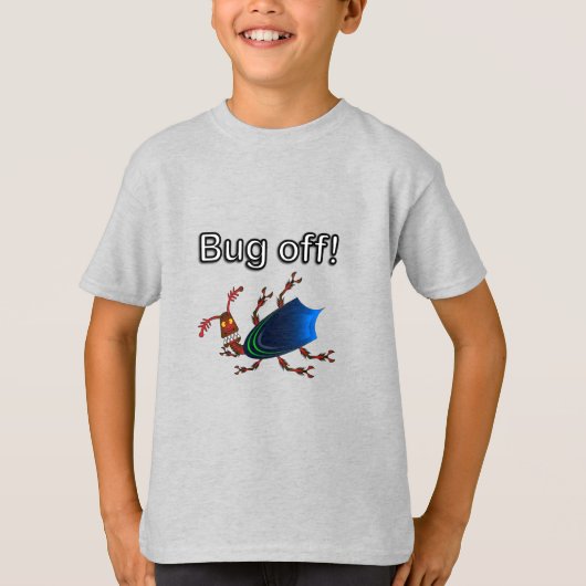 Ugly Bug - Kinderen Basic T-Shirt (Voorkant)