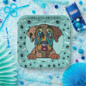 Ugly Catahoula Dog Face Papieren Bordje (Feest)