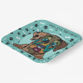 Ugly Catahoula Dog Face Papieren Bordje (Gebogen)