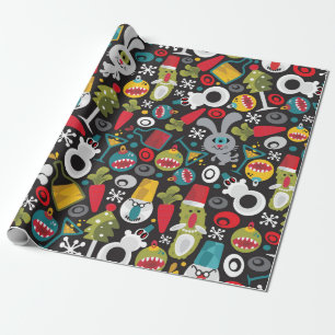 Ugly Christmas and Happy New Year Cadeaupapier