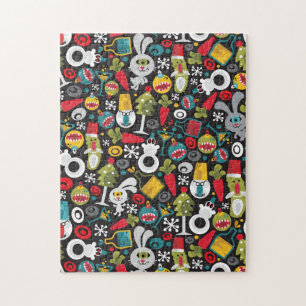 Ugly Christmas and Happy New Year Legpuzzel