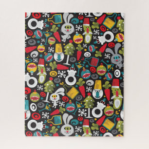 Ugly Christmas and Happy New Year Legpuzzel