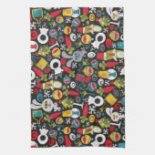 Ugly Christmas and Happy New Year Theedoek (Verticaal)