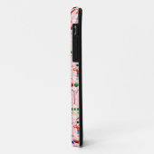 Ugly Christmas Dabbing Santa On Red Case-Mate iPhone Case (Achterkant/links)