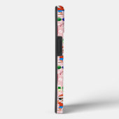 Ugly Christmas Dabbing Santa On Red Case-Mate iPhone Case (Achterkant / Rechts)