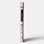Ugly Christmas Dabbing Santa On Red Case-Mate iPhone Case (Achterkant / Links)