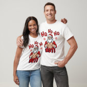 Ugly Christmas Funny Muscular Santa T-shirt (Unisex)