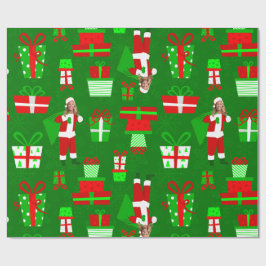 ugly christmas Marjorie Taylor Greene santa Cadeaupapier