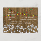 Ugly Christmas Party Invitation Briefkaart (Voorkant)