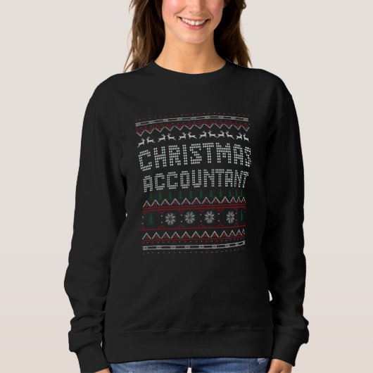Ugly Christmas Quote xmas Accountant Trui (Voorkant)