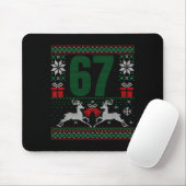 Ugly Christmas Sweater 67 Design Muismat (Met muis)
