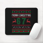 Ugly Christmas Sweater 67 Design Muismat (Met muis)