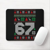 Ugly Christmas Sweater 67 Six Seven 6 7 Meme Funny Muismat (Met muis)