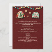 Ugly Christmas Sweater Holiday Party Kaart (Achterkant)