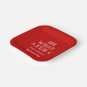 Ugly Christmas Sweater Holiday Party  Papieren Bordje (Gebogen)