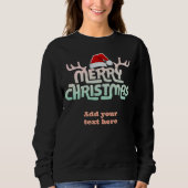 Ugly Christmas Sweater Holiday Persoonlijke tekst (Voorkant)