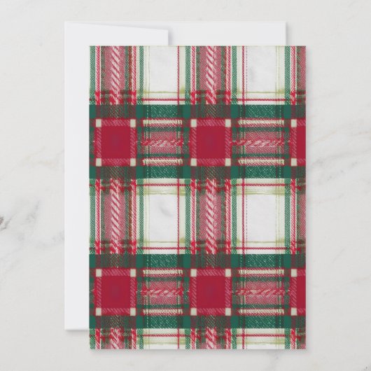 Ugly Christmas Sweater Party Invitation Eet Drink Kaart (Achterkant)