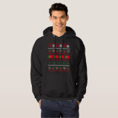 Ugly Christmas Sweater Portugal Flag, Half Portuu (Voorkant volledig)