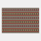 Ugly Christmas Sweater Series Wrapping Paper Sheet (Voorkant 2)