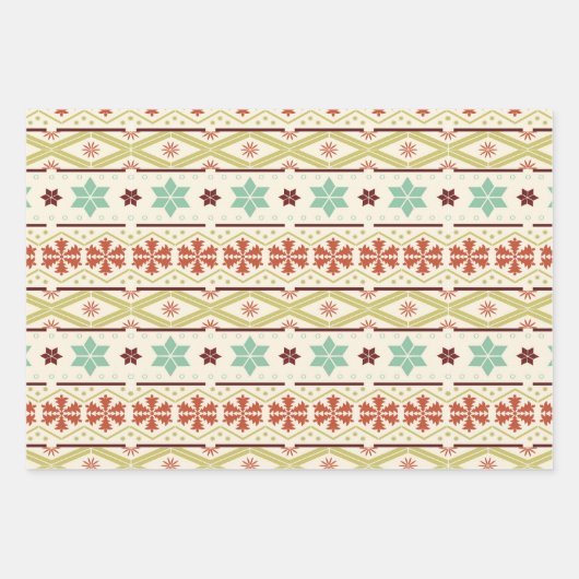 Ugly Christmas Sweater Series Wrapping Paper Sheet (Voorkant)