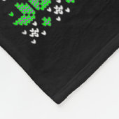 Ugly Christmas Sweater Working It At The Le Funny  Fleece Deken (Hoek)