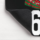 Ugly Christmas Sweater Yeti Gorilla Reindeer 67 Muismat (Hoek)