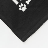 Ugly Dachshund Christmasthrough The Snow Gift Chri Fleece Deken (Hoek)