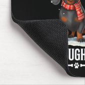 Ugly Dachshund Christmasthrough The Snow Gift Chri Muismat (Hoek)