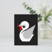 Ugly Ducking Briefkaart (Staand voorkant)