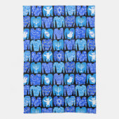 Ugly Hannukah Sweaters Holiday Pattern Theedoek (Verticaal)