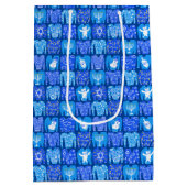 Ugly Hannukah Sweaters Winter Holiday Medium Cadeauzakje (Achterkant)