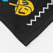 Ugly Hanukkah Sweater Not Today Santa Dinosaur Hoc Fleece Deken (Hoek)