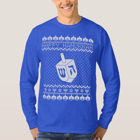 Ugly Hanukkah Sweater T-shirt (Voorkant)