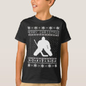 Ugly Hockey-kerstSweater T-shirt (Voorkant)