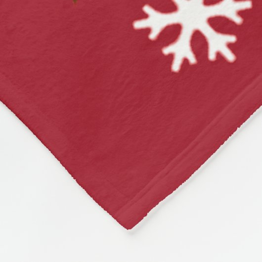 Ugly Holiday Sweater Merry kerst Fleece Deken (Hoek)