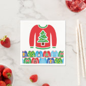 Ugly Holiday Sweater Party - Kerstfeest Napk Servet (Insitu)