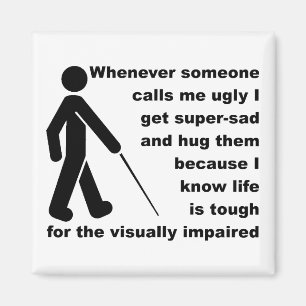 Ugly Hug Funny Fridge Magnet