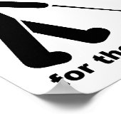 Ugly Hug Funny Poster Sign (Hoek)