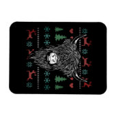 Ugly kerst Highland Koe Magneet (Horizontaal)