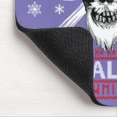 Ugly kerstdesign Fa-La-La Valhalla Viking Val Muismat (Hoek)