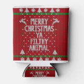 Ugly kerstkeuken blikjeskoeler (Voorkant)