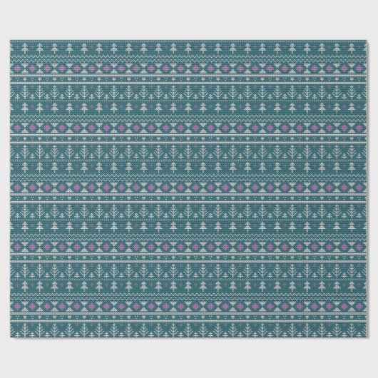 Ugly kerstkeuken cadeaupapier (Vlak)