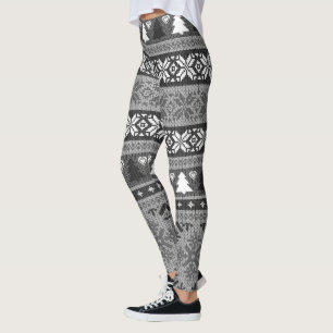 Ugly kerstkeuken   Fair Isle Leggings