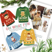 Ugly kerstkeuken feestdagenkaart